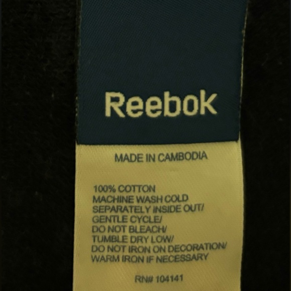 💙 Reebok Cotton Workout Pants, Size: XS - Picture 4 of 5